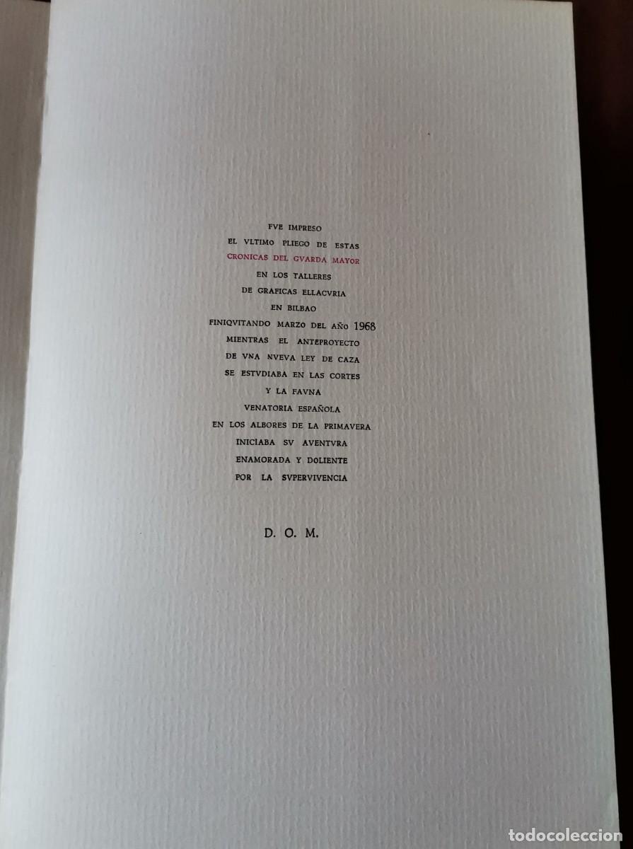 Libros: CRONICAS DEL GUARDA MAYOR. NICOLAS DORADO.(CAZA) . A&Ntilde;O 1968 - Foto 4