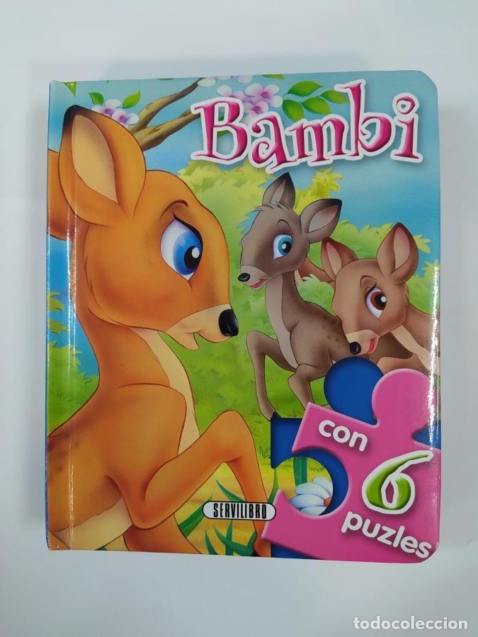 Libros: CUENTO PUZZLE. BAMBI. 6 PUZZLES. SERVILIBRO. - VV.AA. TDK305 - Foto 1