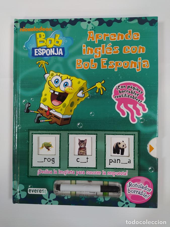 Libros: Aprende ingl&eacute;s con Bob Esponja. Nickelodeon. - Stephen Hillenburg. TDK779 - Foto 1