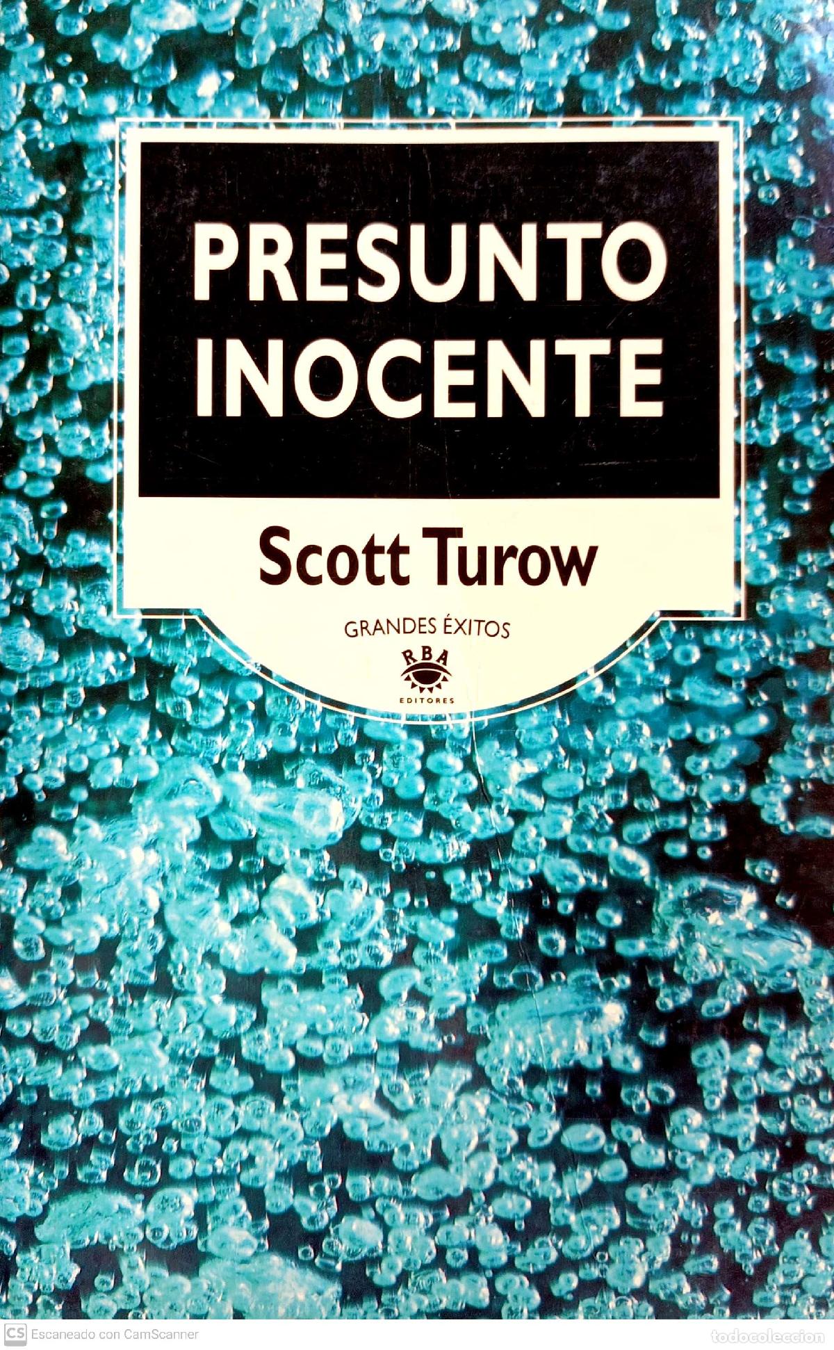 Libros: Presunto inocente - Turow, Scott - Foto 1