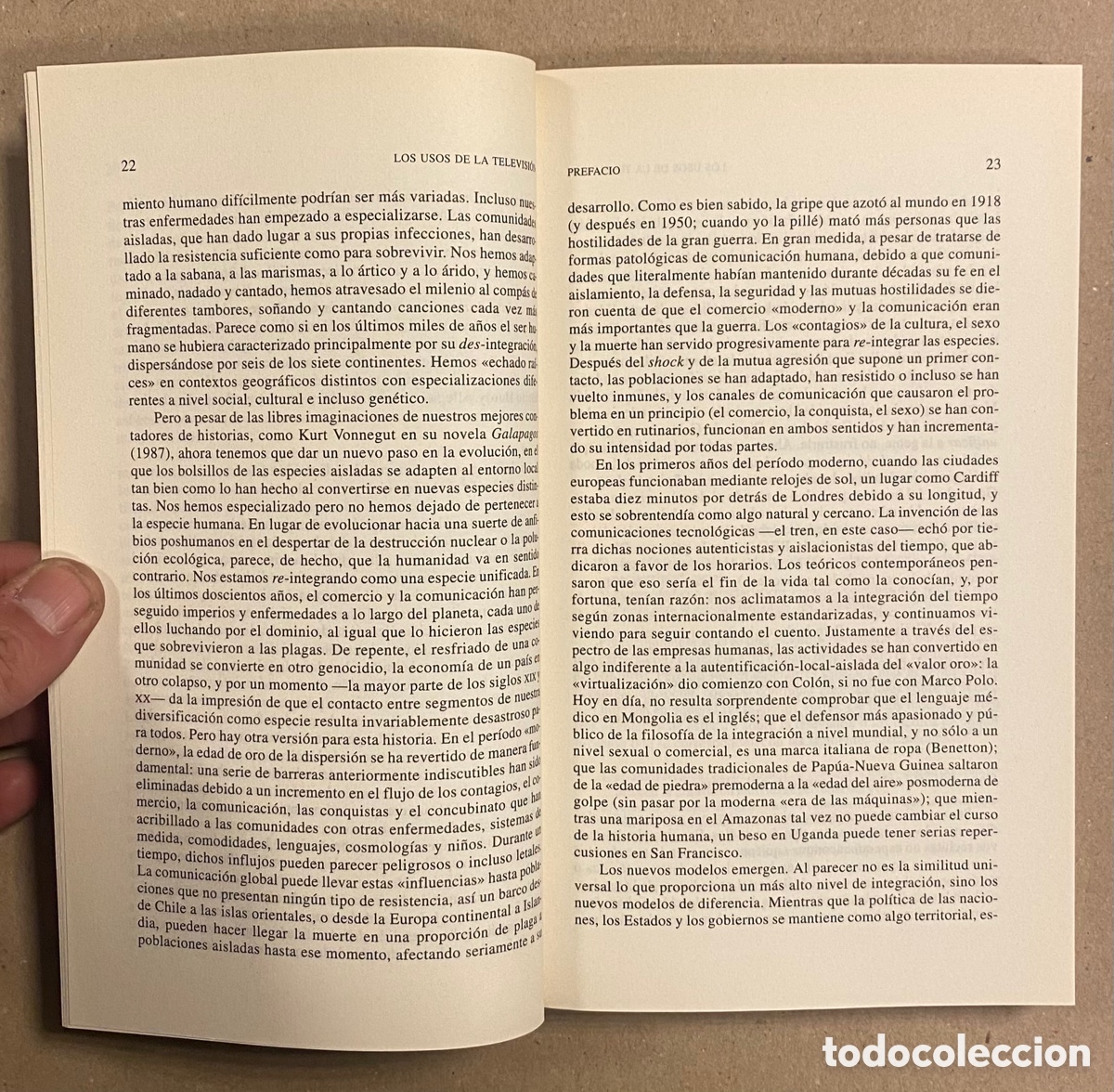 Libros: LOS USOS DE LA TELEVISI&Oacute;N. JOHN HARTLEY. EDICIONES PAID&Oacute;S 2000. - Foto 3