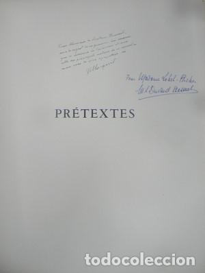 Libros: Pretextes de Robert Margerit. Ejemplar numerado - MARGERIT, ROBERT - Foto 2