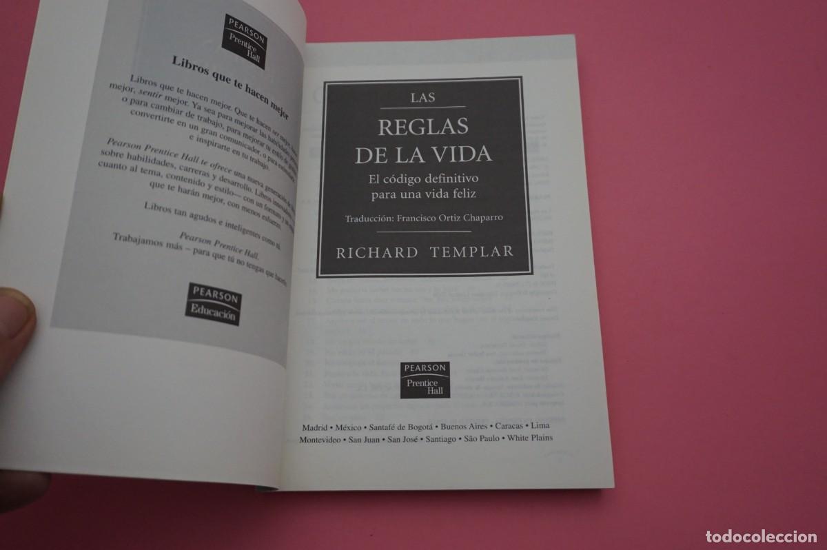 Libros: M2F/ LAS REGLAS DE LA VIDA - RICHARD TEMPLAR - Foto 2