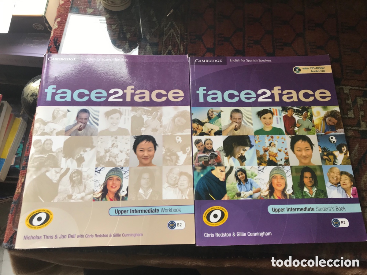Libros: Face 2 Face. Upper intermediate. B2. Como nuevo. Incluye CD. Cambridge - Foto 1