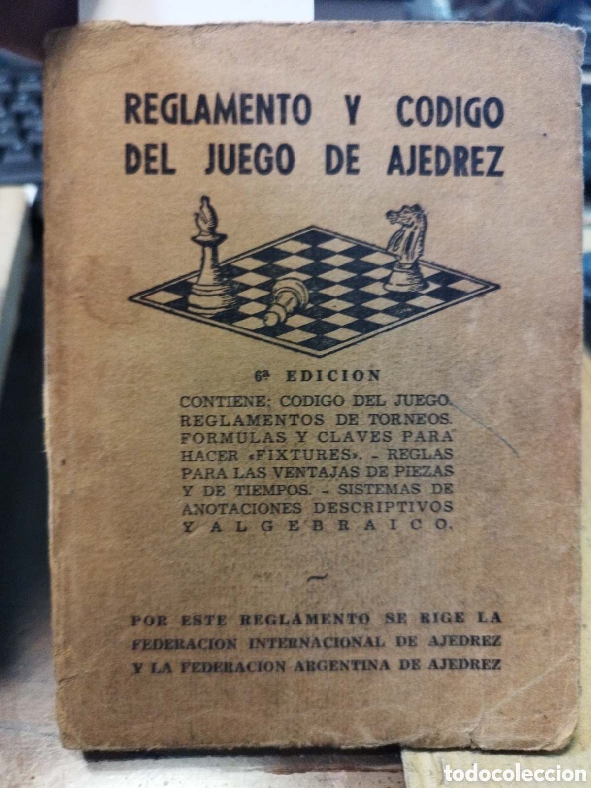 Libros: REGLAMENTO Y CODIGO DE AJEDREZ. C&oacute;digo del juego. Reglamentos de torneos. Formulas y claves para hac