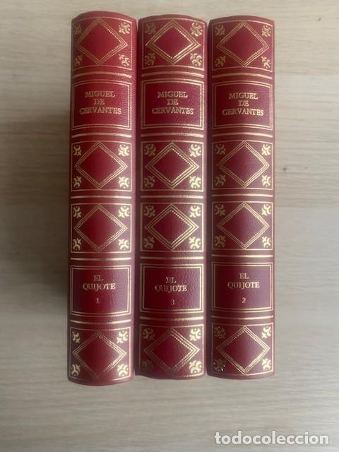 Libros: EL QUIJOTE, TRES VOLUMENES - Foto 1
