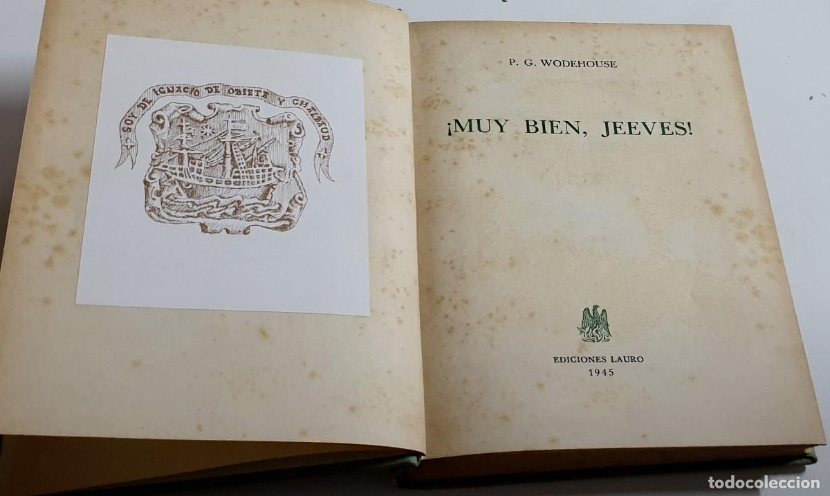 Libros: &iexcl;Muy bien, Jeeves! - WODEHOUSE, P.G. - Foto 8