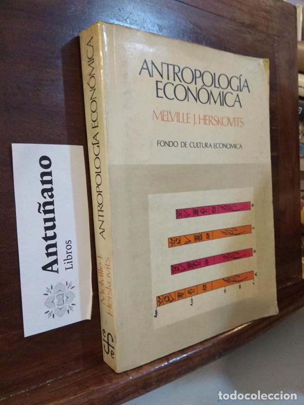 books: Antropolog&iacute;a econ&oacute;mica