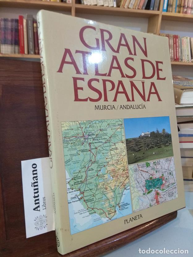Libros: Gran Atlas de Espa&ntilde;a. Murcia/Andaluc&iacute;a - Foto 1