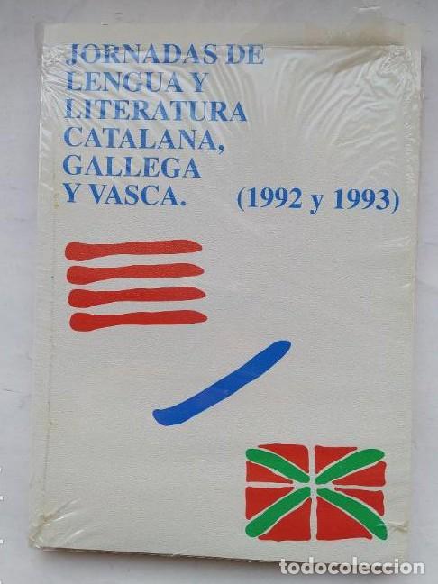 Livros em segunda m&atilde;o: JORNADAS DE LENGUA Y LITERATURA CATALANA, GALLEGA Y VASCA. 1992 Y 1993. NUEVO. TDK597 -