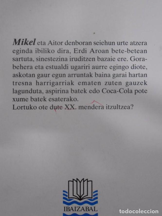 Libros: COCA-COLA ERDI AROAN. M.A. MINTEGI LARRAZA. LIBRO EN EUSKERA. TDK396 - - Foto 2