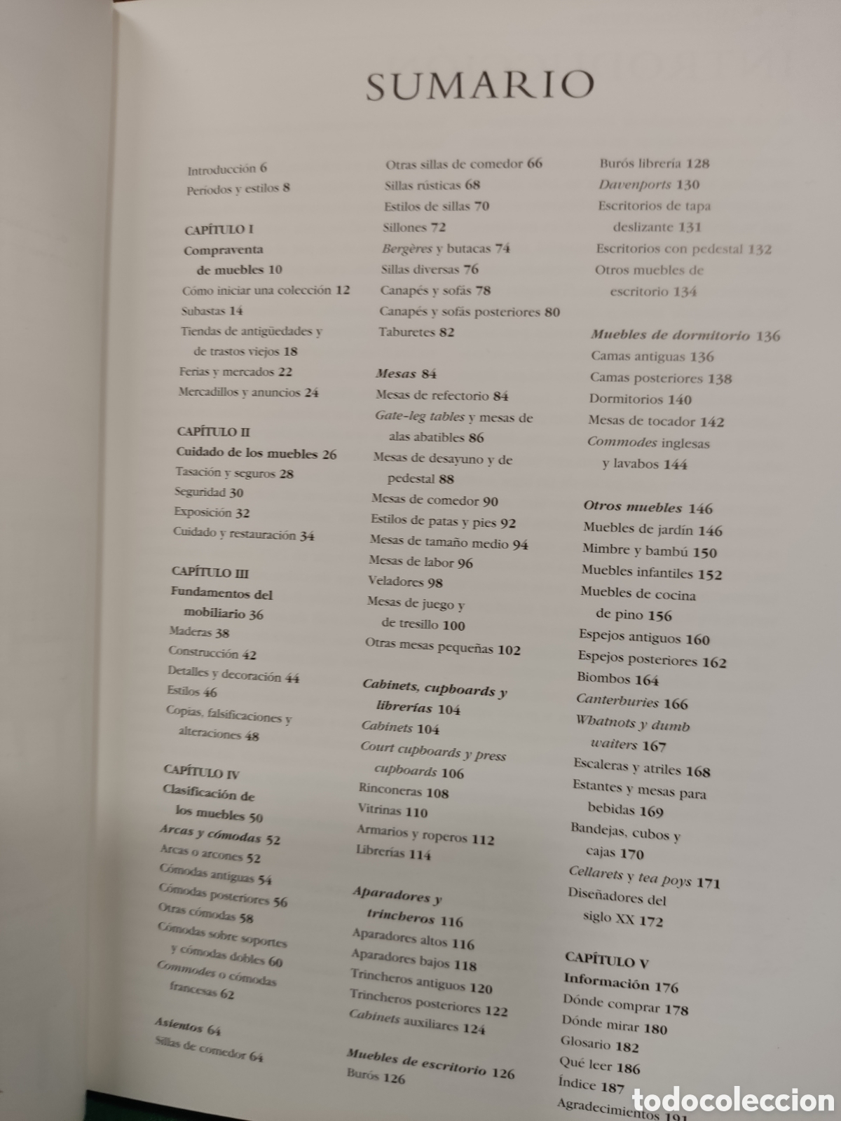 Libros: Gu&iacute;a de muebles antiguos/ Christopher Payne/ C&uacute;pula, 1999 - Foto 4