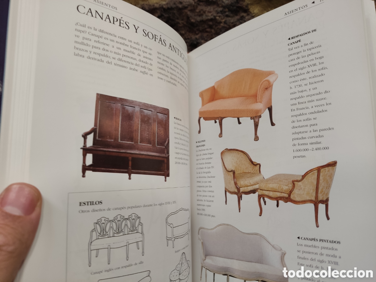 Libros: Gu&iacute;a de muebles antiguos/ Christopher Payne/ C&uacute;pula, 1999 - Foto 5