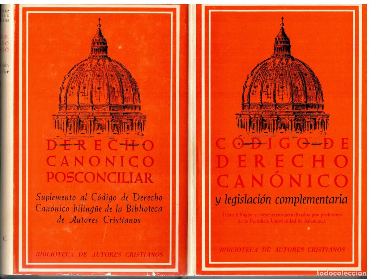 Libros: C&Oacute;DIGO DE DERECHO CAN&Oacute;NICO Y LEGISLACI&Oacute;N COMPLEMENTARIA. TEXTO LATINO Y VERSI&Oacute;N CASTELLANA CON JURIS - Foto 1