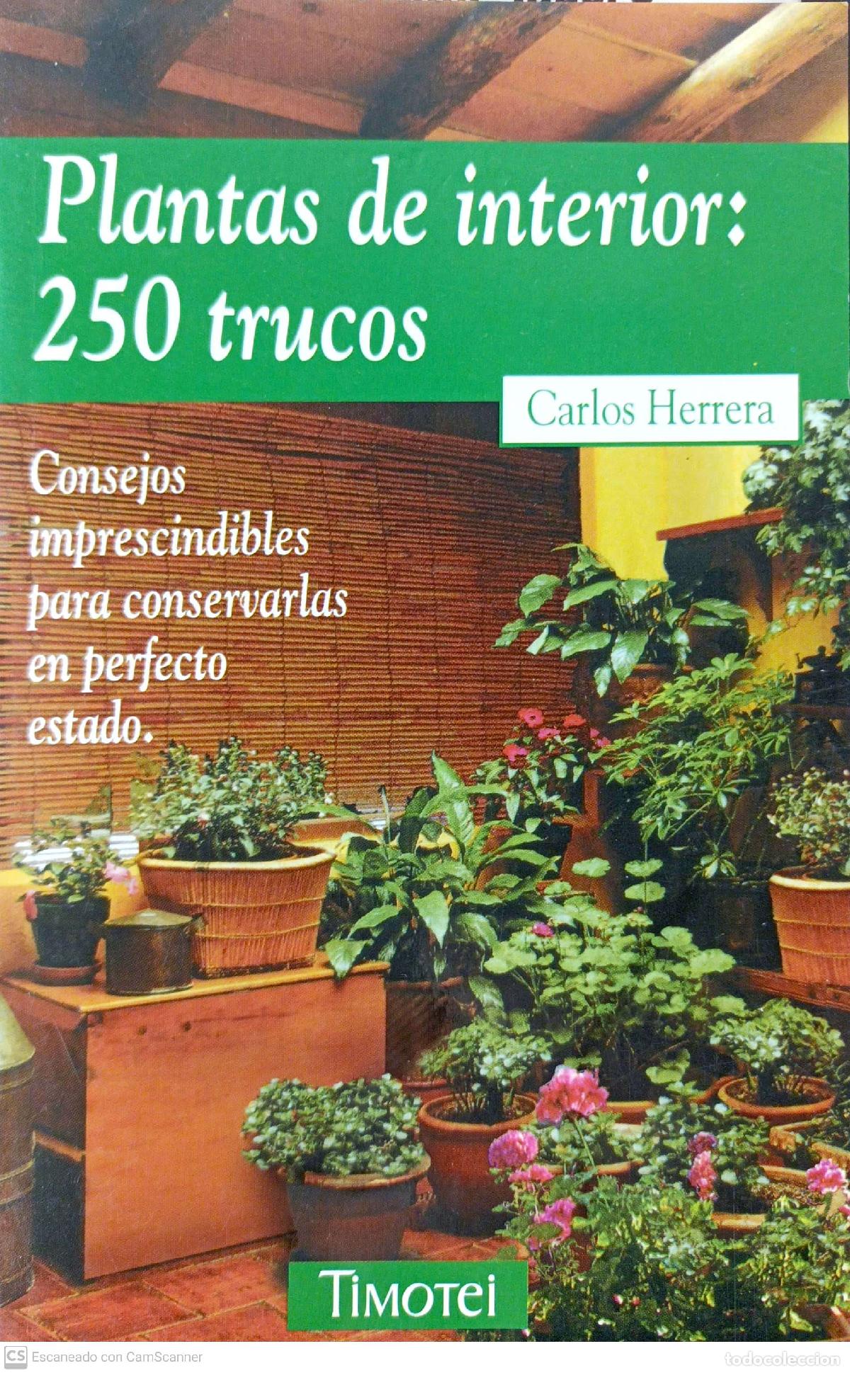 Libros: Plantas de interior: 250 trucos - Herrera, Carlos - Foto 1