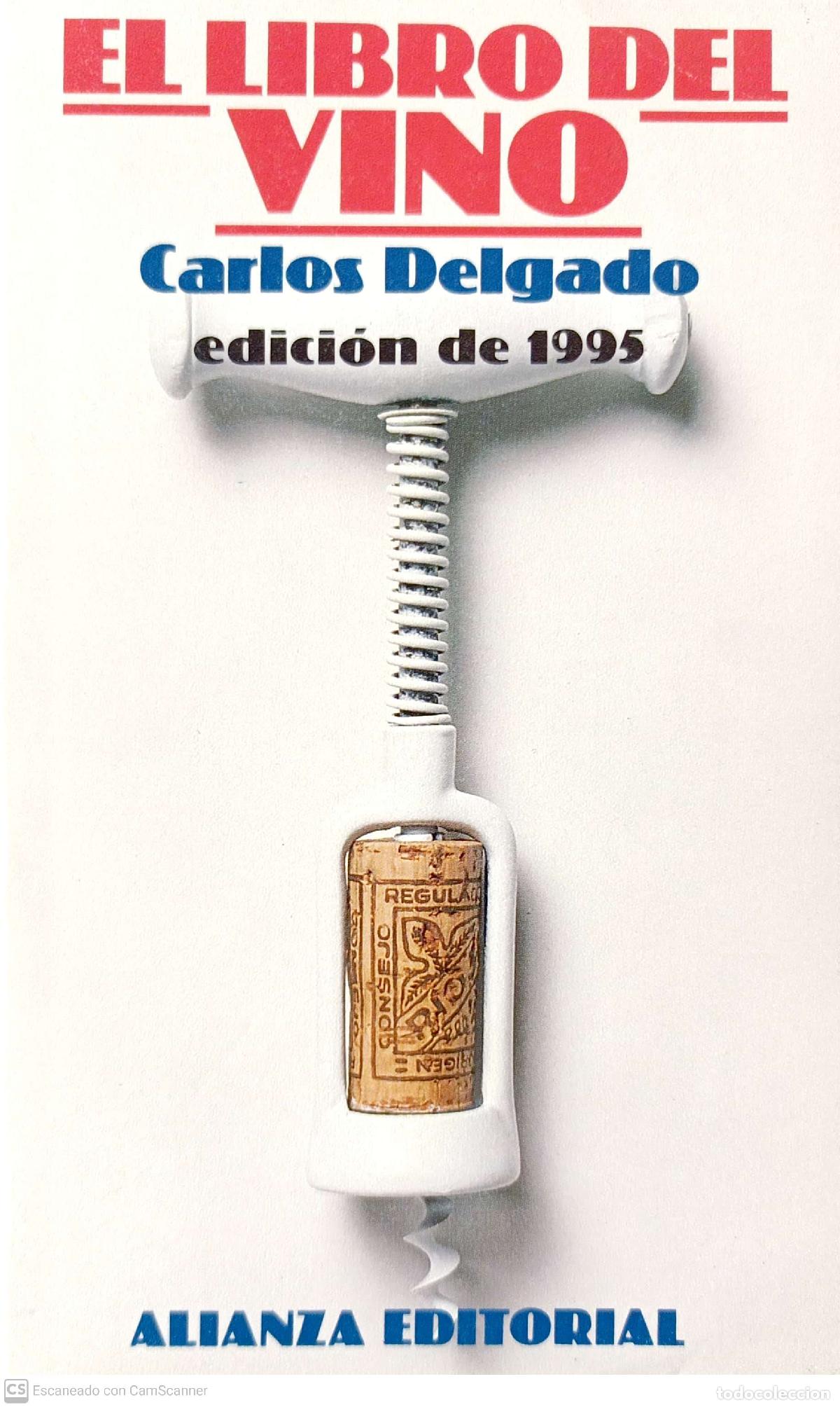 Libros: El libro del vino - Delgado, Carlos - Foto 1