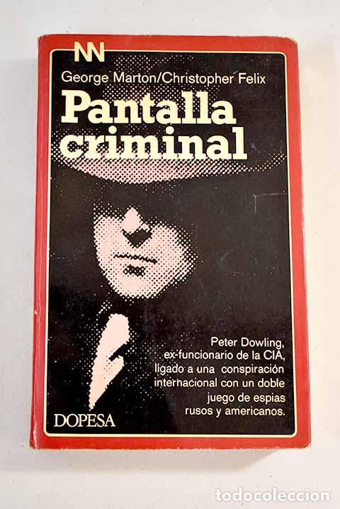 Libros: Pantalla criminal: Marton, George.- Marton, George - Foto 1