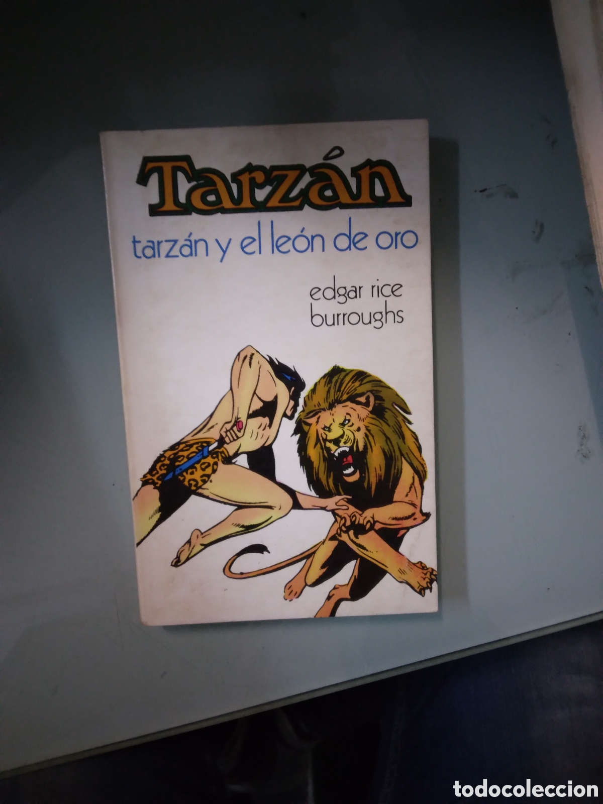 Libros: Edgar Rice Burroughs, Tarzan y el le&oacute;n de oro,Novaro, 9 - Foto 1