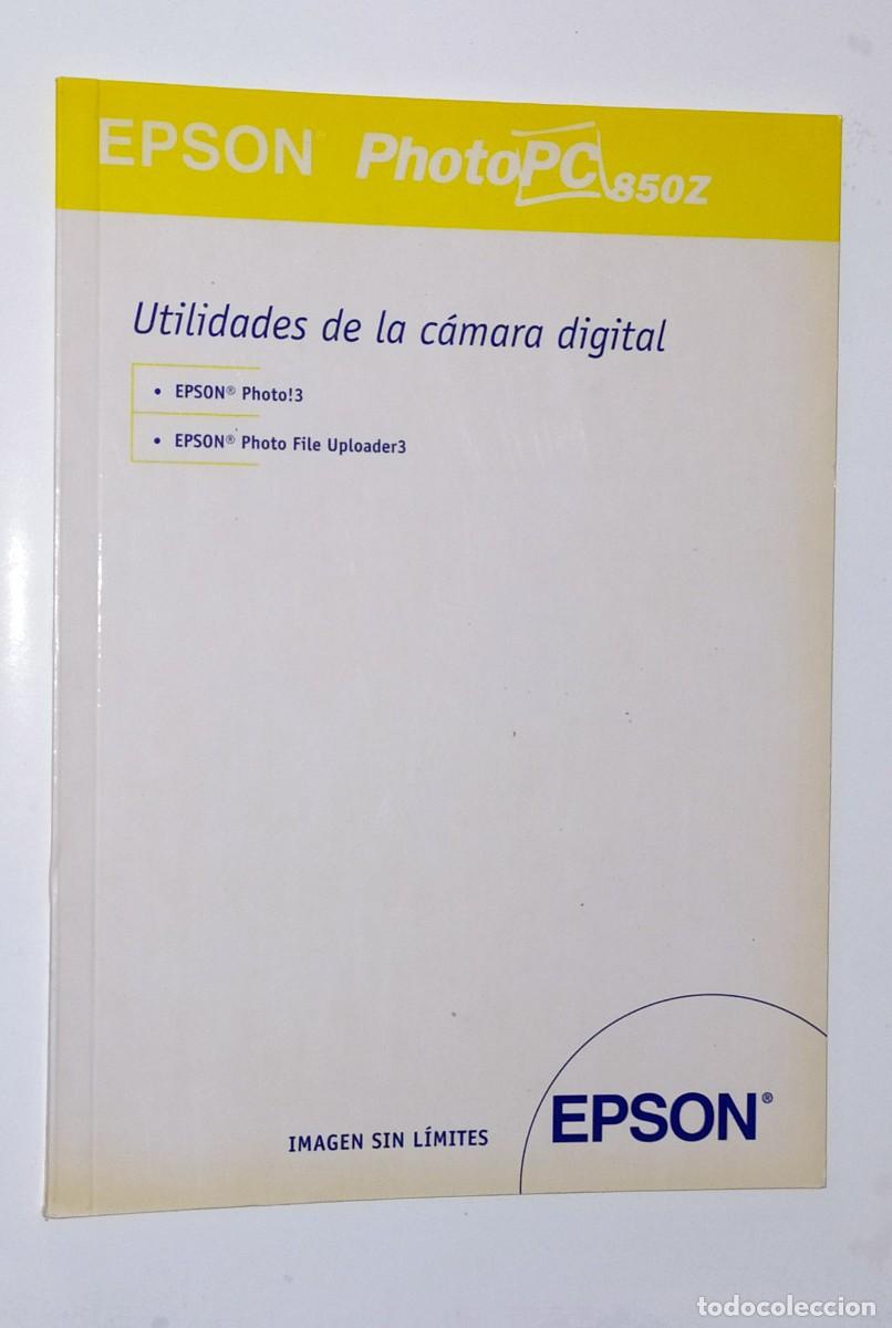 Libros: LIBRO EPSON PHOTO PC 850z - UTILIDADES DE LA CAMARA DIGITAL - Foto 1