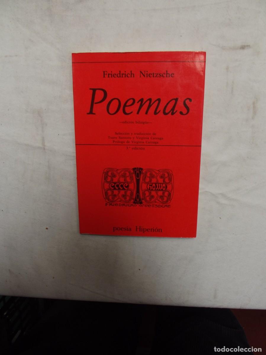 Libros: POEMAS DE FRIEDRICH NIETZSCHE EDICION BILINGUE 3&ordf; EDICION - Foto 1