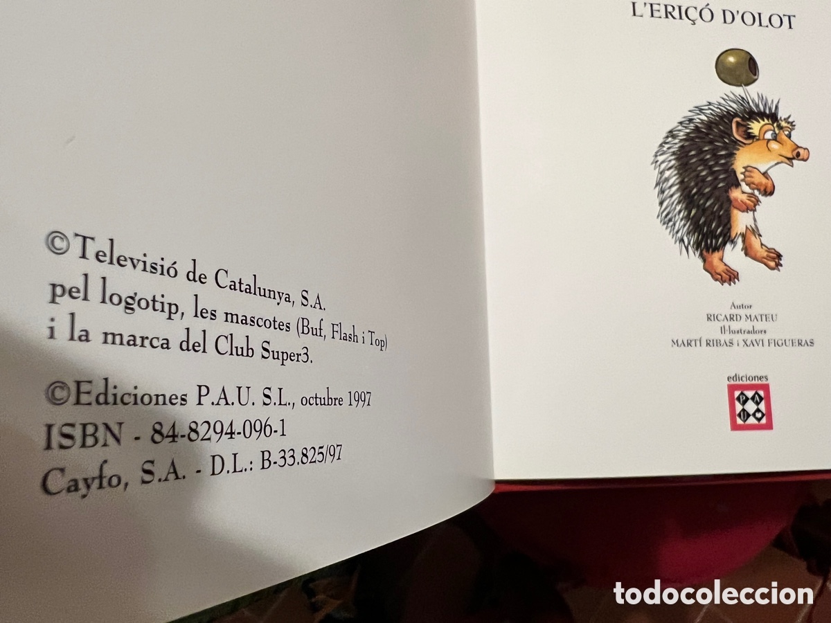 Libros: Eric. Leri&ccedil;&oacute; dOlot. Els exploradors del Club Super 3. - Foto 2