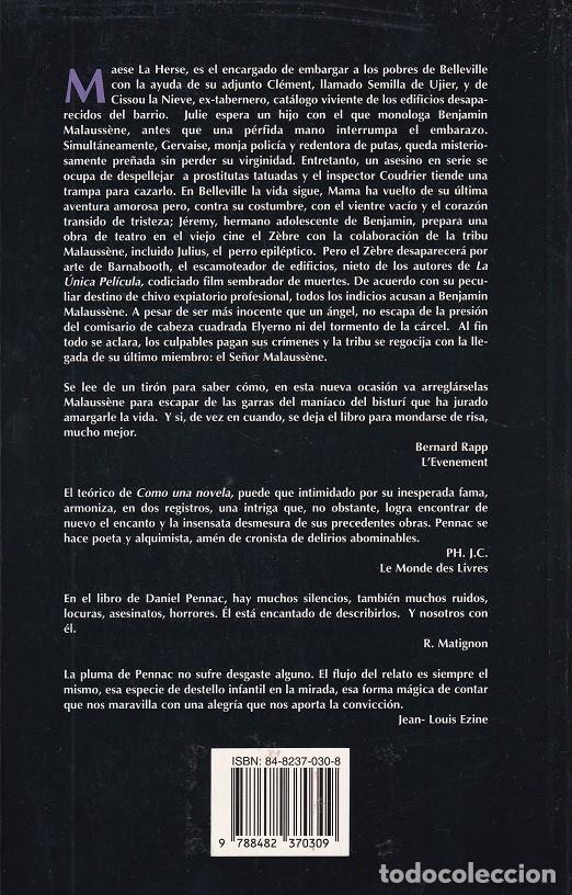 Libros: El se&ntilde;or Malauss&egrave;ne - Daniel Pennac - Foto 2