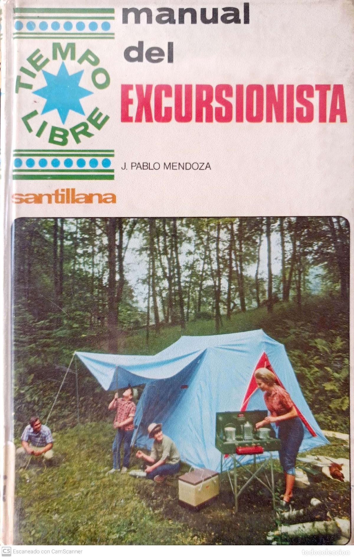 Libros: Manual del excursionista - Pablo Mendoza, J. - Foto 1