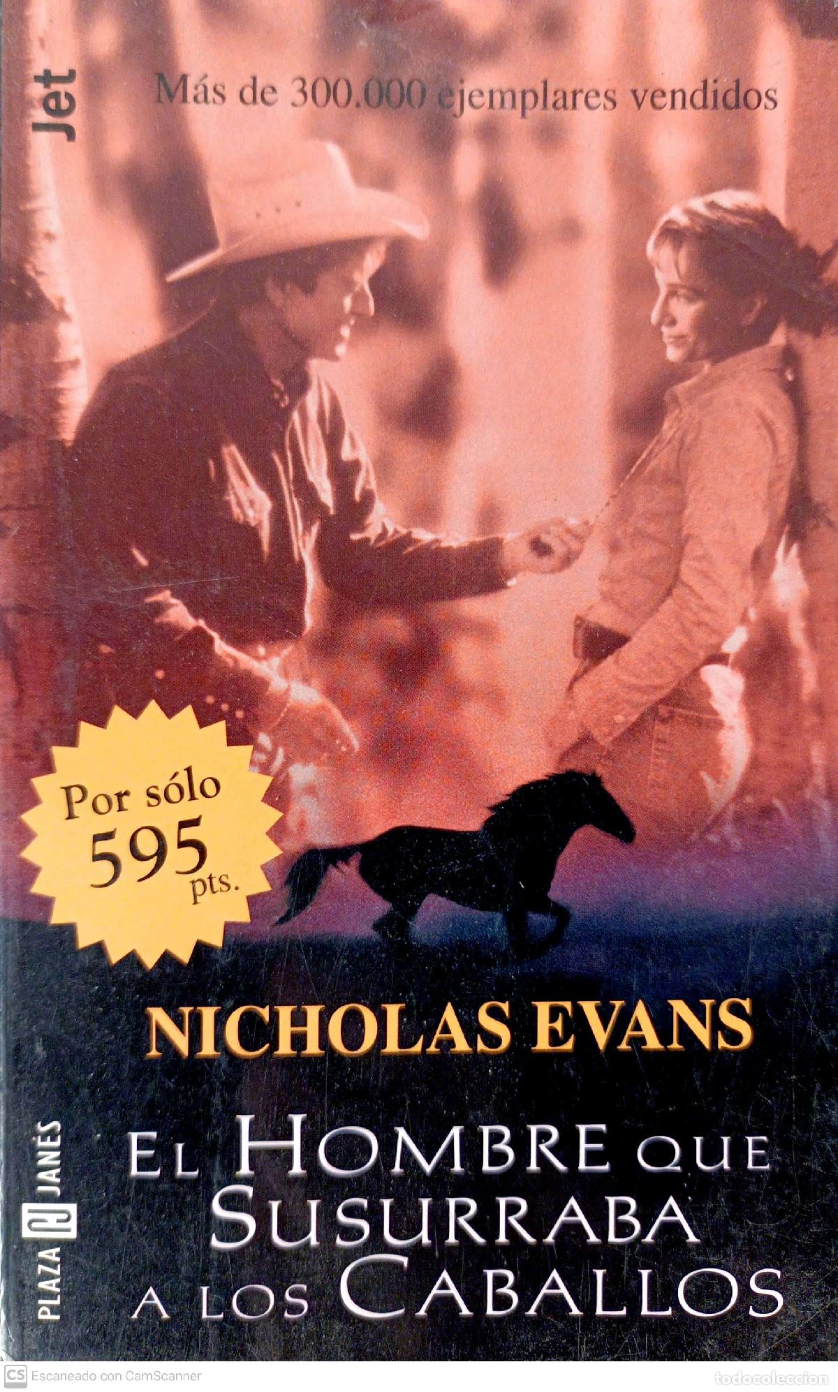 Libros: El hombre que susurraba al o&iacute;do de los caballos - Evans, Nicholas - Foto 1