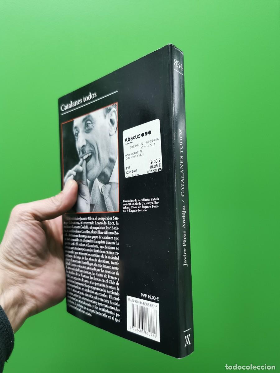 Libros: CATALANES TODOS - JAVIER PEREZ ANDUJAR - Foto 2