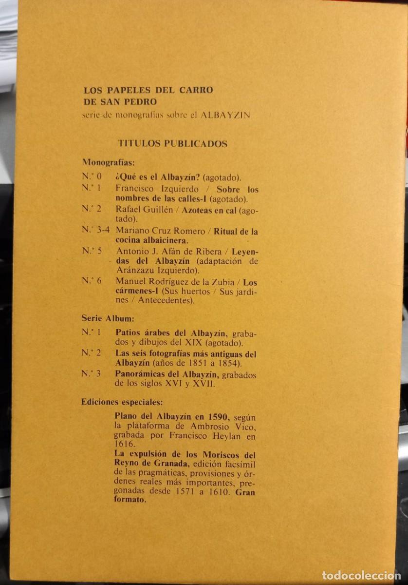 Libros: Leyendas del Albayzin. - AF&Aacute;N DE RIBERA, Antonio Joaqu&iacute;n: - Foto 2