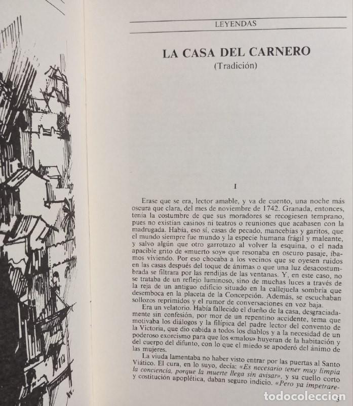 Libros: Leyendas del Albayzin. - AF&Aacute;N DE RIBERA, Antonio Joaqu&iacute;n: - Foto 4