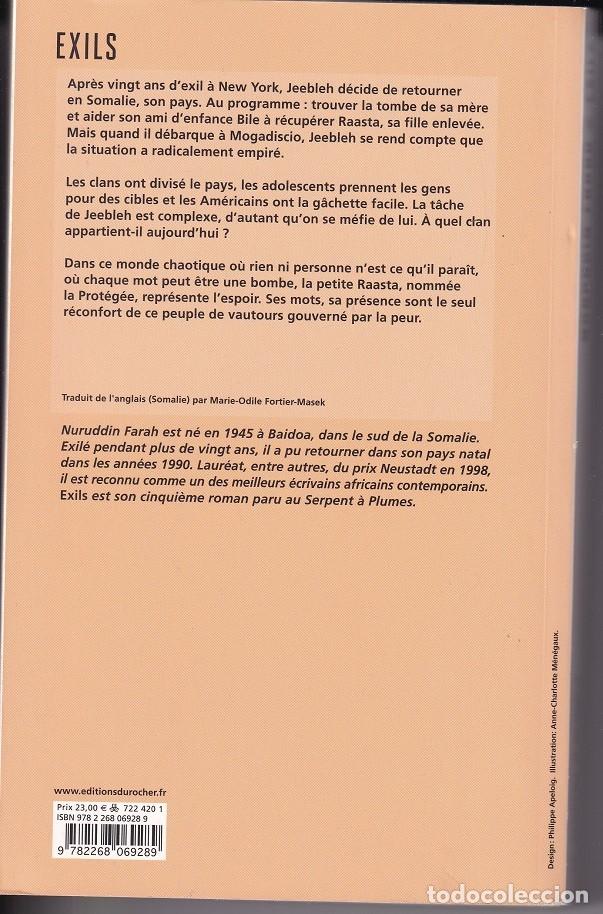 Libros: Exils - Nuruddin Farah 2010 / Libro en franc&eacute;s - Foto 2
