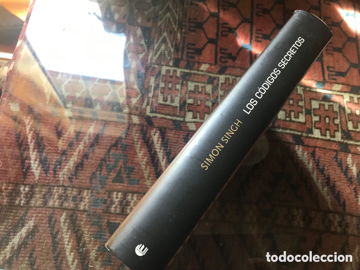 Libros: Los c&oacute;digos secretos. Simon Singh. C&iacute;rculo de lectores. Como nuevo - Foto 2