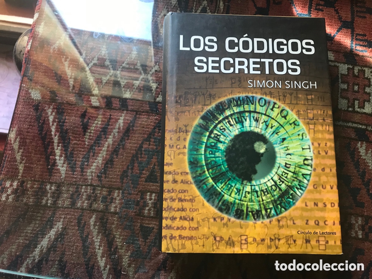 Libros: Los c&oacute;digos secretos. Simon Singh. C&iacute;rculo de lectores. Como nuevo - Foto 1