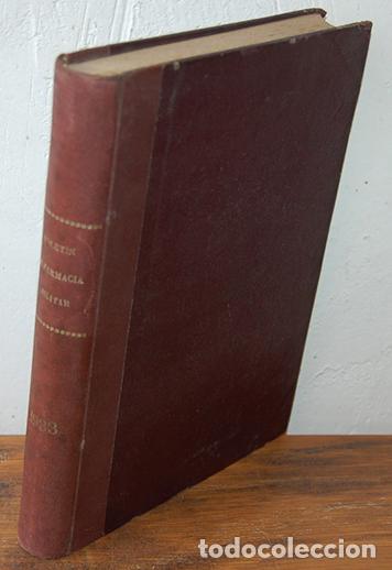 B&uuml;cher: BOLET&Iacute;N DE FARMACIA MILITAR. A&ntilde;o 1933 - VV.AA.