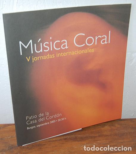 Libros: M&Uacute;SICA CORAL. V Jornadas Internacionales