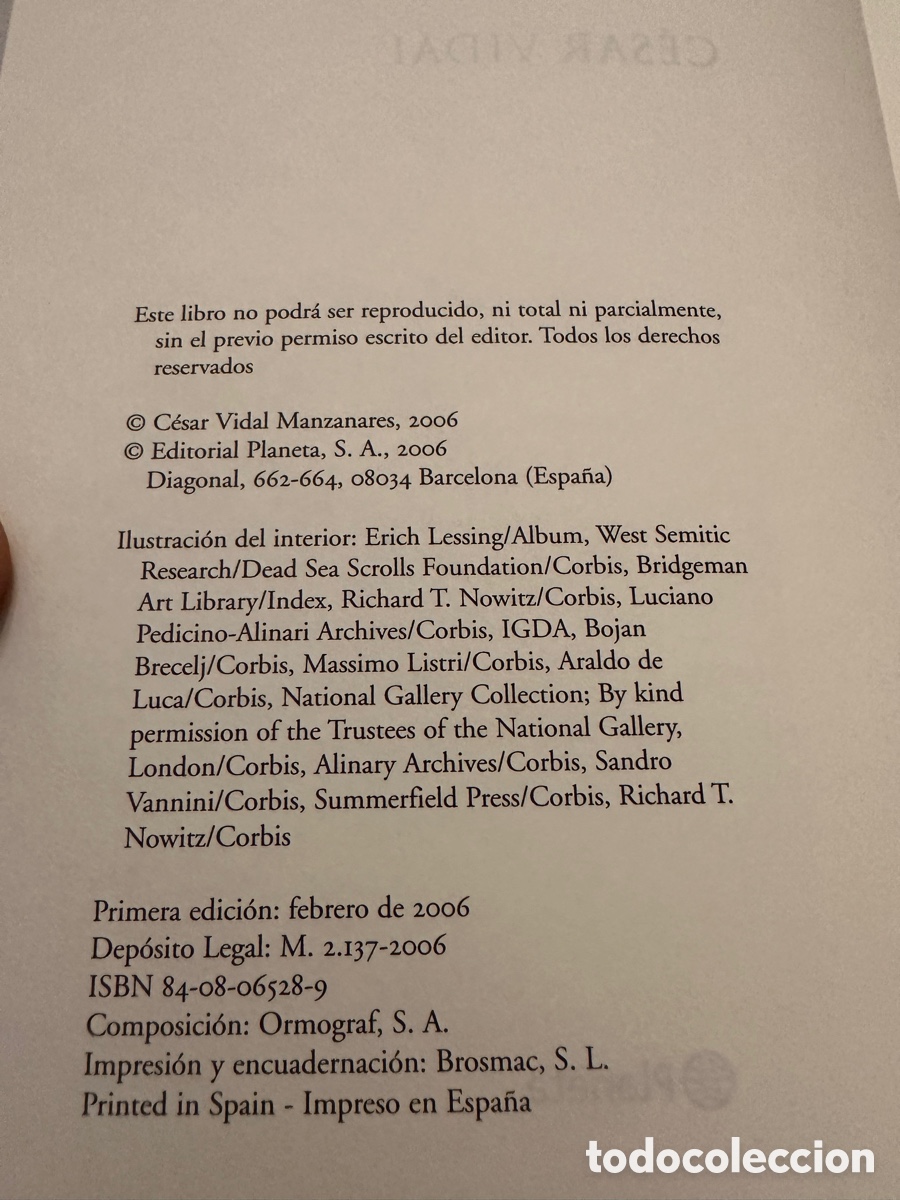 Libros: JES&Uacute;S Y LOS MANUSCRITOS DEL MAR MUERTO (C&Eacute;SAR VIDAL) - Foto 3