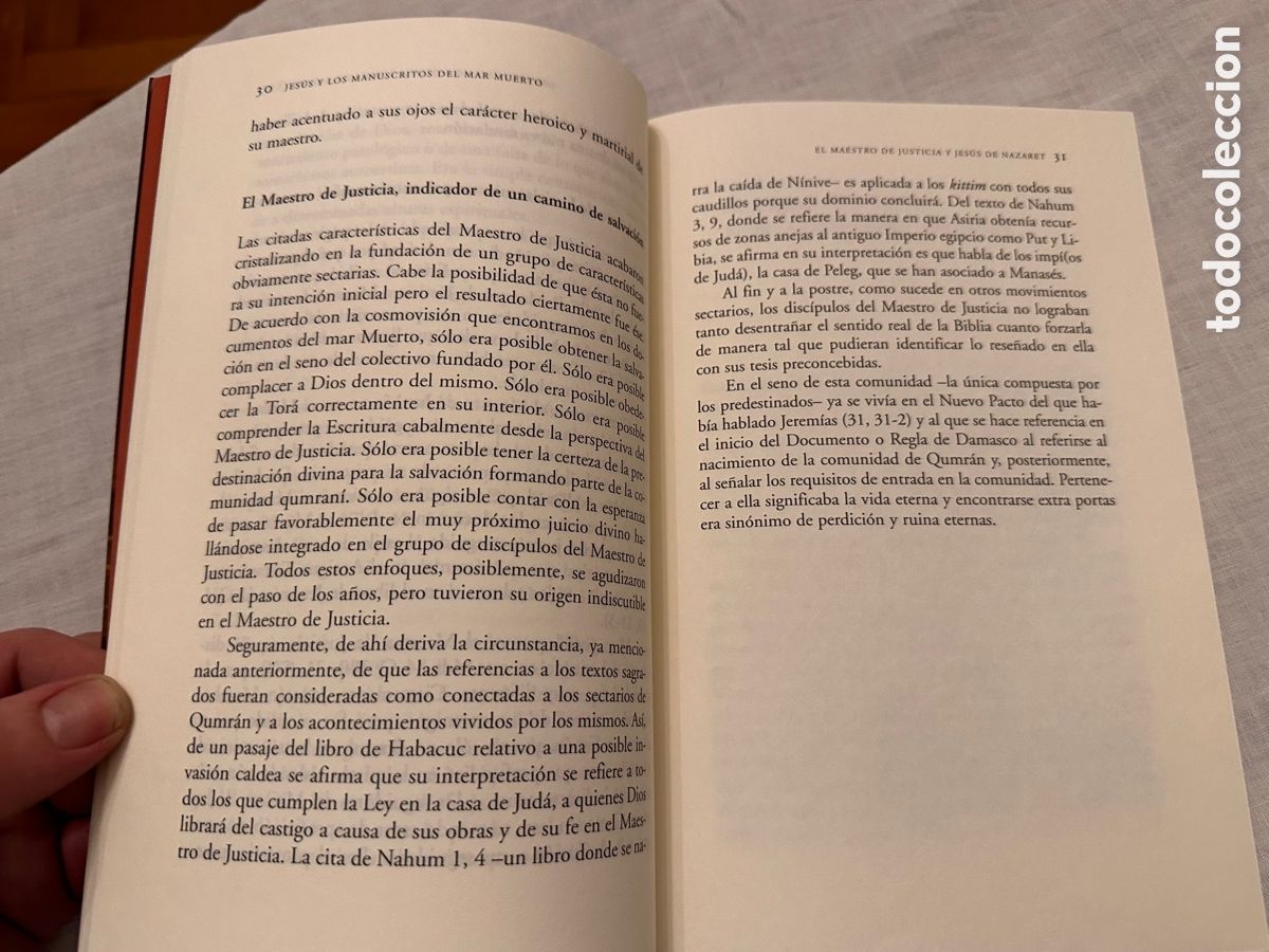 Libros: JES&Uacute;S Y LOS MANUSCRITOS DEL MAR MUERTO (C&Eacute;SAR VIDAL) - Foto 9