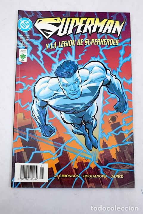 Libros: Superman y la legi&oacute;n de Superh&eacute;roes
