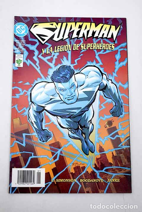 Libros: Superman y la legi&oacute;n de Superh&eacute;roes