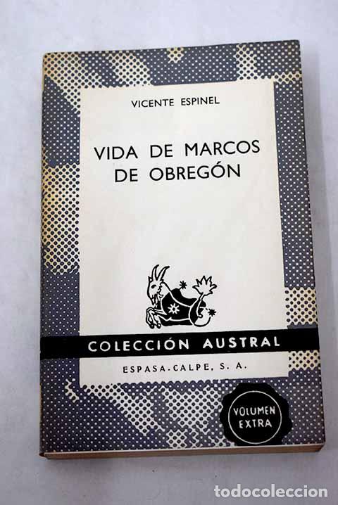 Libros: Vida de Marcos de Obreg&oacute;n.- Espinel, Vicente - Foto 1