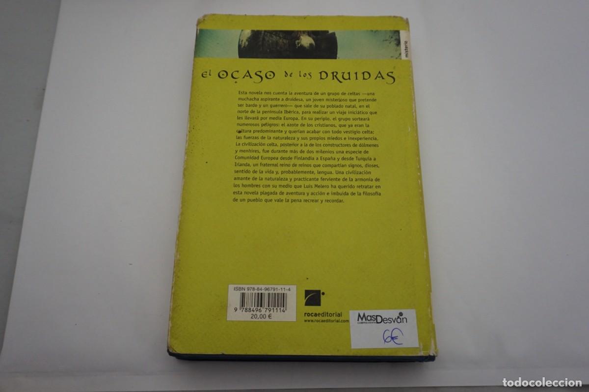Libros: AR1B// EL OCASO DE LOS DRUIDAS - LUIS MELERO / ROCA EDITORIAL - Foto 5