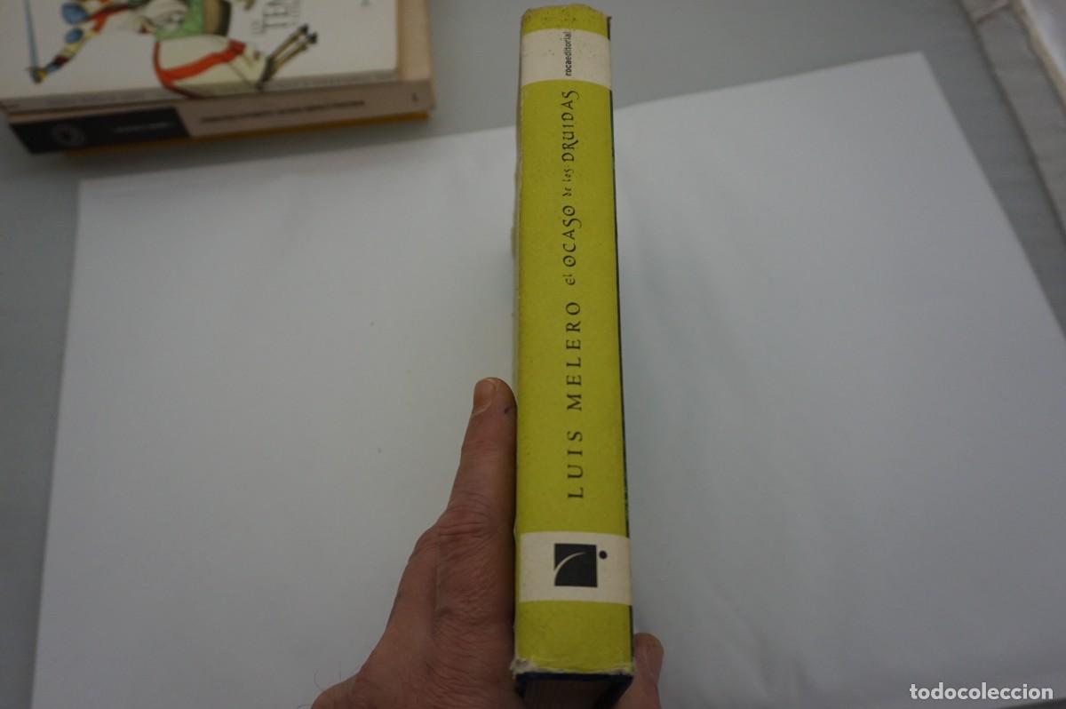 Libros: AR1B// EL OCASO DE LOS DRUIDAS - LUIS MELERO / ROCA EDITORIAL - Foto 6
