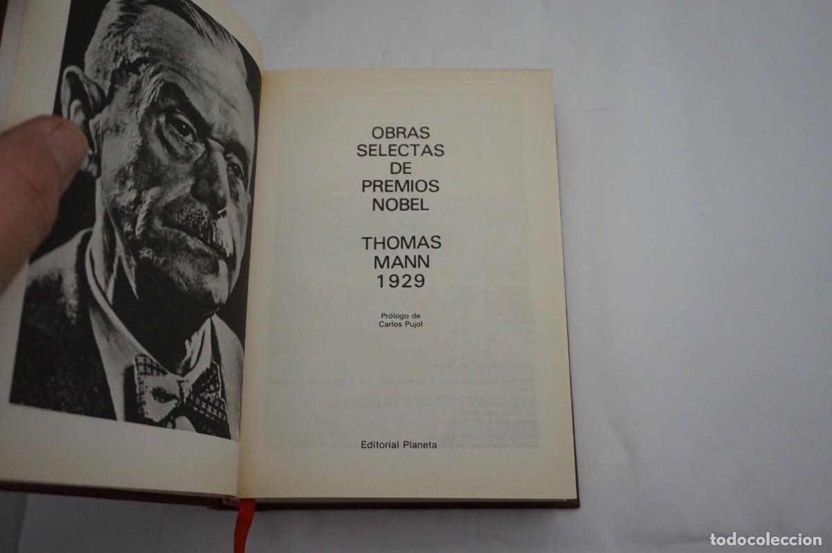 Libros: AR16B/ OBRAS SELECTAS DE PREMIOS NOBEL - EDITORIAL PLANETA - THOMAS MANN 1929 - Foto 3