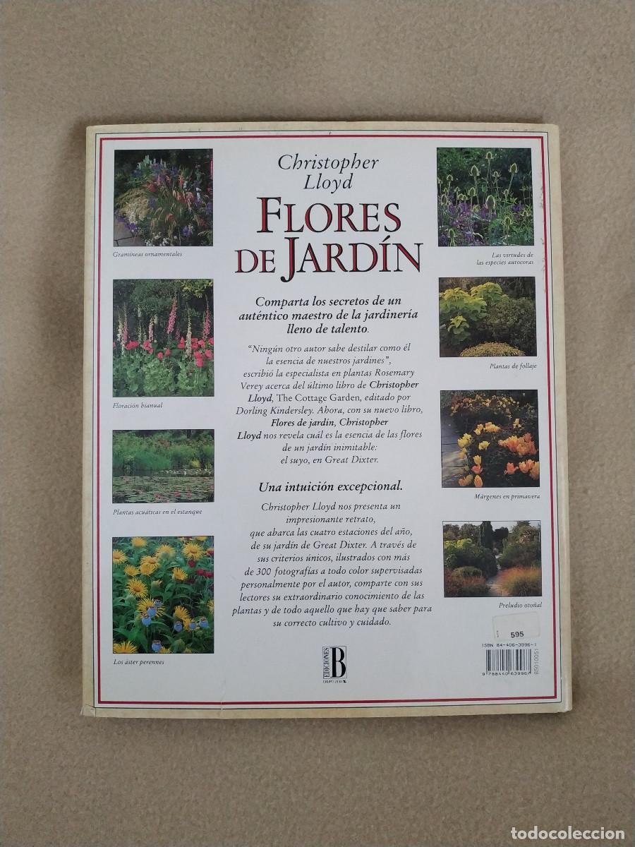 Libros: Flores de jard&iacute;n / Christopher Lloyd / Ediciones B - Foto 2
