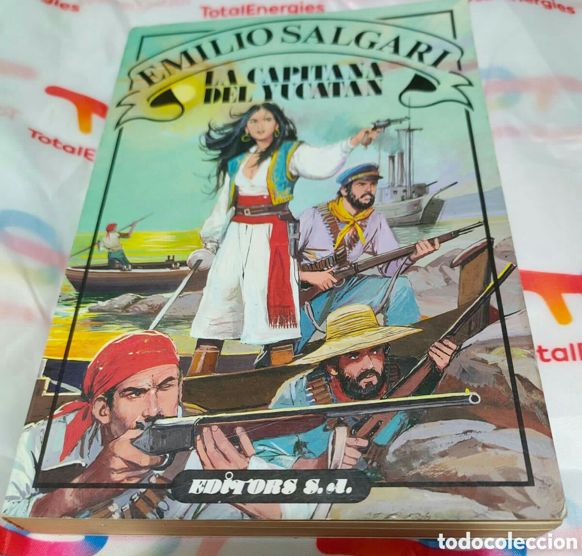 Libros: La capitana del Yucat&aacute;n Emilio Salgari editora s.a. - Foto 1