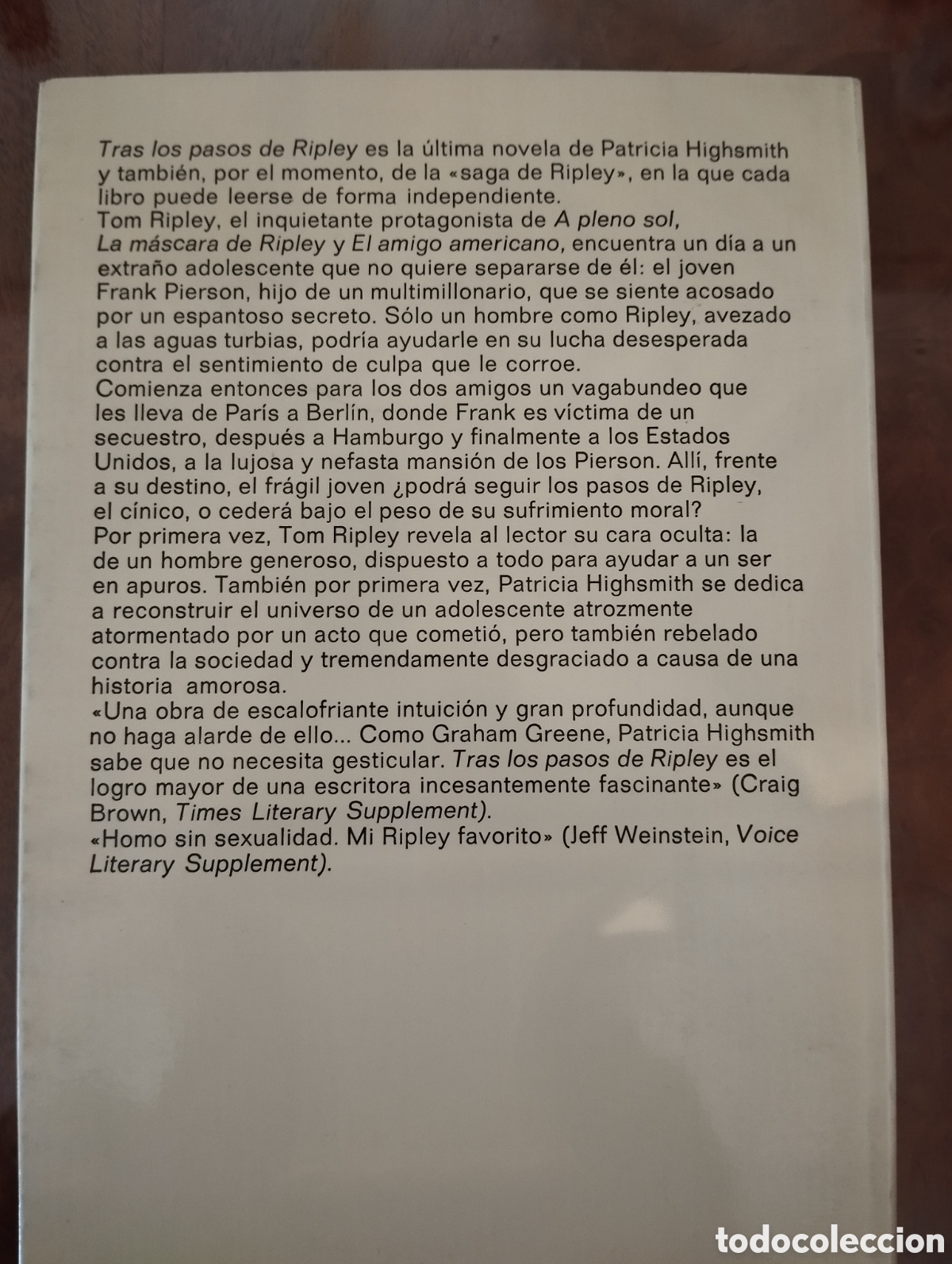 Libros: Tras los pasos de Ripley. - Foto 2