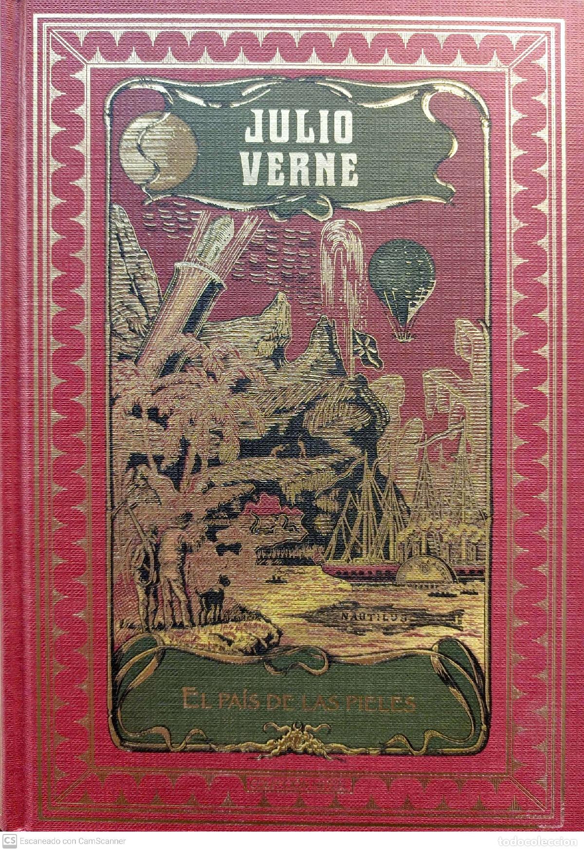 Libros: El pa&iacute;s de las pieles - Verne, Julio - Foto 1