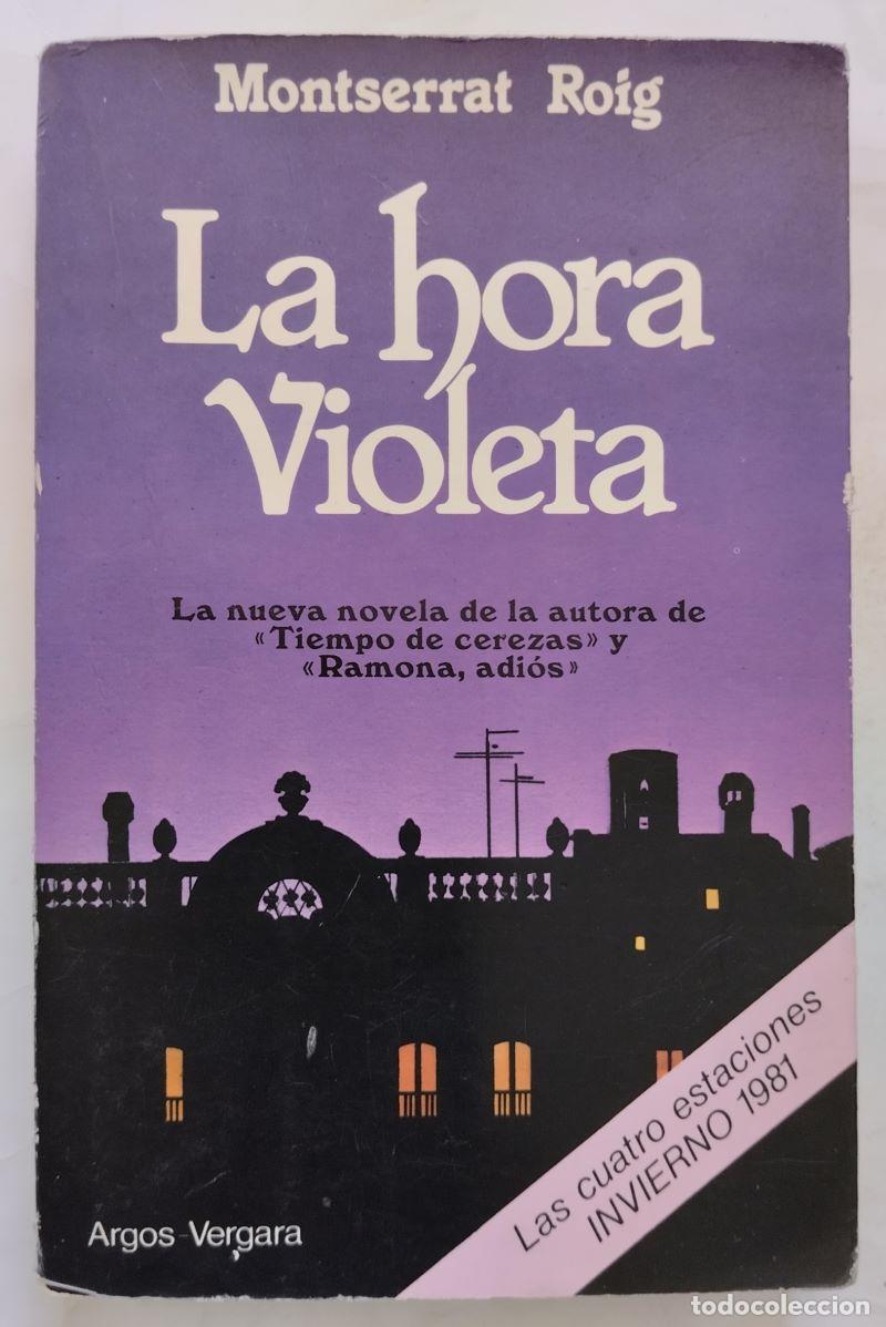 Libros: La hora violeta - Montserrat Roig - Foto 1