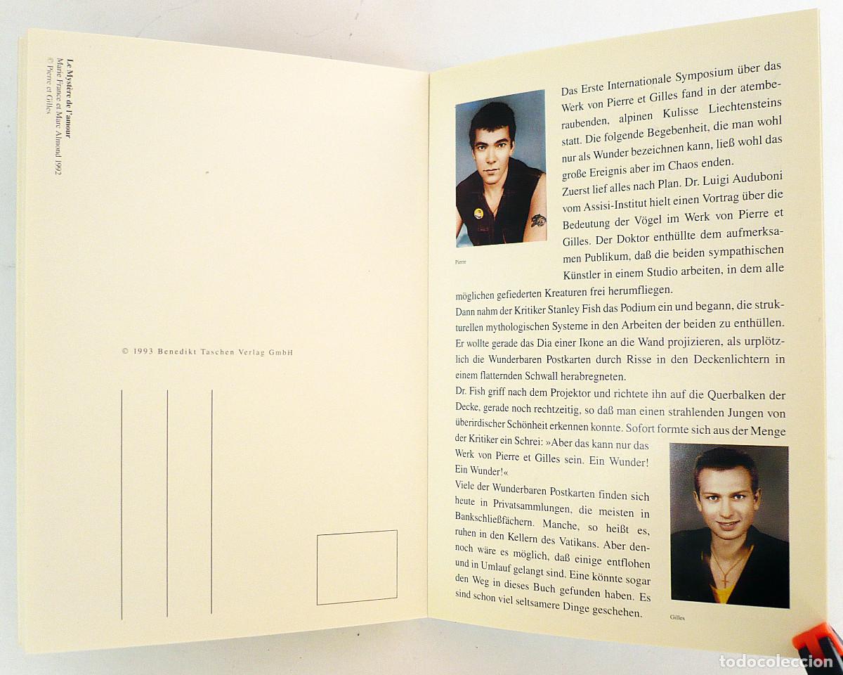 Libros: TASCHEN, Pierre and Gilles, libro de postales - Foto 10